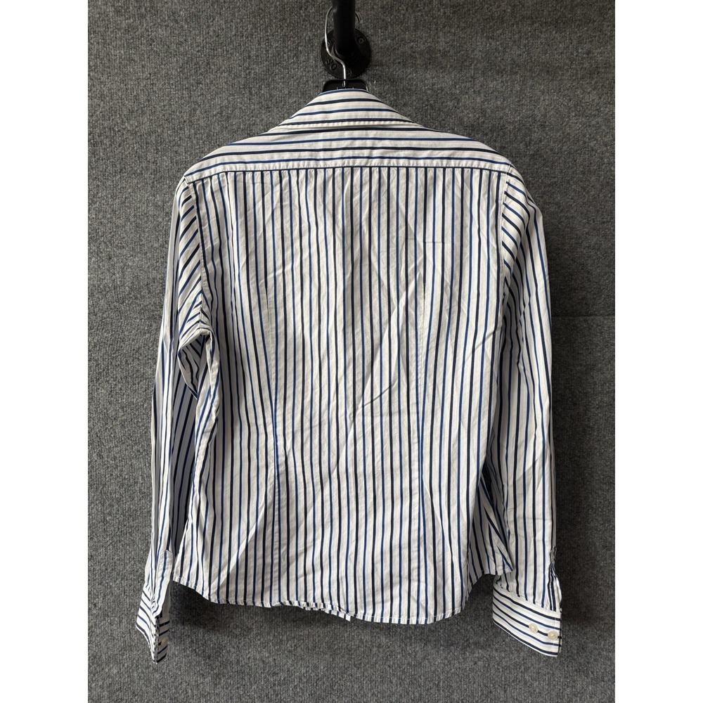 Lilly Pulitzer Size‎ 4 Women's Cotton Oxford Blouse Striped Business Preppy F52 - Picture 4 of 4